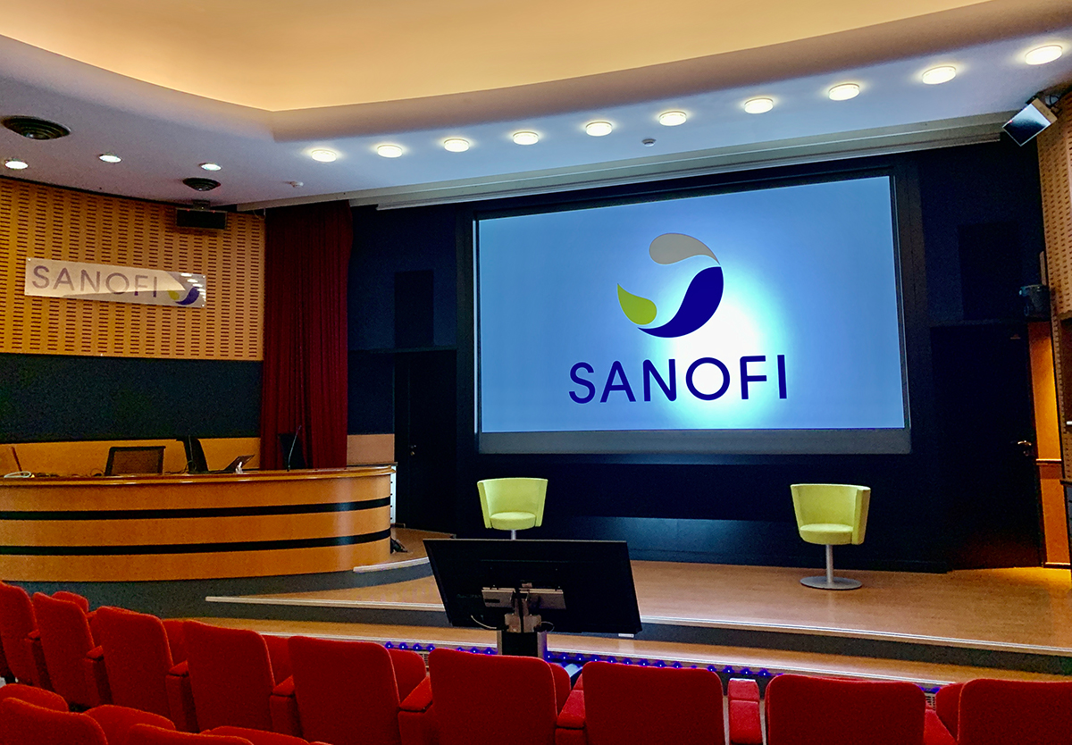 Auditorium Sanofi France du campus Croix de berny